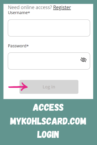 Access Mykohlscard.com Login