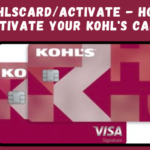 mykohlscard activate